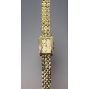 VTG Paul Sebastian Women's Bracelet Quartz Watch Rectangle Dial 27mm New Battery